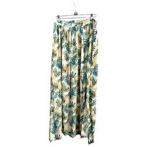 Mi Ami Maxi Tropical Skirt Size Medium